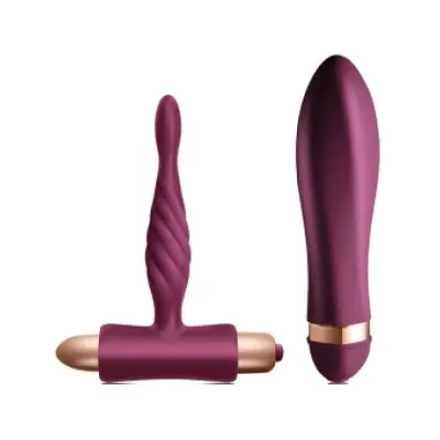 Climaximum Dare Kit Twisted Vibrator + Anal Plug Beginner
