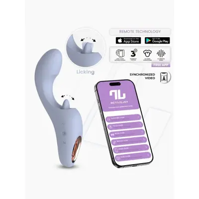 Licky Licking Tongue Vibrator With App