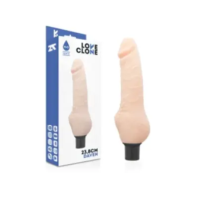 Loveclone Daven Self Lubrication Realistic 23.8 Cm -O- 3.8 Cm