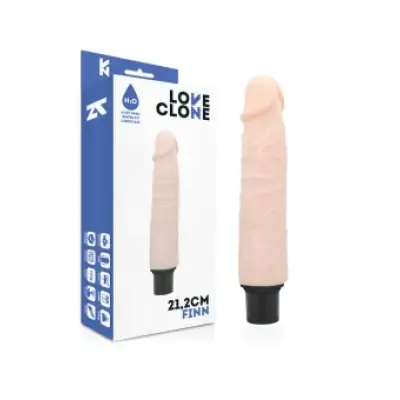 Loveclone Finn Self Lubrication Vibrator 21.2 Cm -O- 3.8 Cm