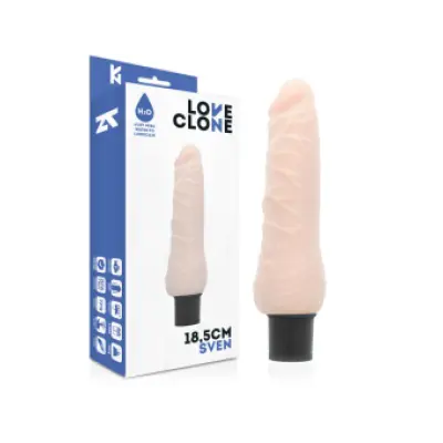 Loveclone Sven Self Lubrication Vibrator 18.5 Cm -O- 3.3 Cm