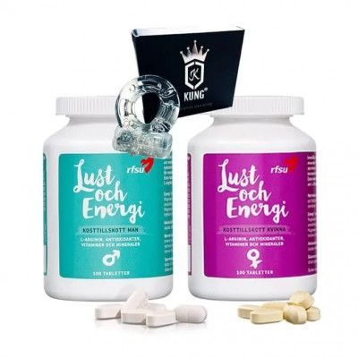 Lust och Energi-paket (kvinna + man)