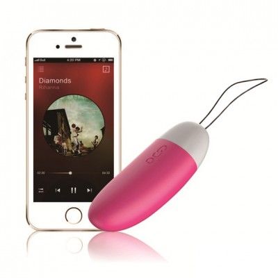 MAGIC MOTION - SMART MINI BLUETOOTH VIBE PINK - med Smartphone APP 599kr