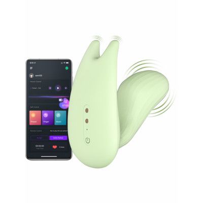 Magic Motion: Umi, Smart Wearable Dual Motor Vibrator, grön