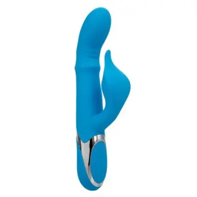 Calexotics Beaded Power G Vibrator Blue