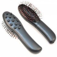 Massaging hair brush