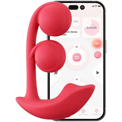 Melody Twin Balls Clit& G-Spot Vibrator