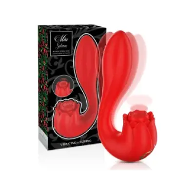 Mia Selena Stimulator Vibrating + Tapping Red