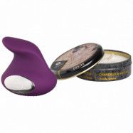 Minds of Love Sweetie Massageset med Vibrator och Ljus - Purple