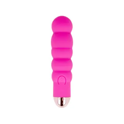 Dolce Vita Rechargeable Vibrator Six Pink 7 Speeds