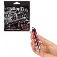 MOTLEY CRUE - TOO FAST FOR LOVE 10 FUNCTION BULLET VIBRATOR SILVER