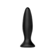 Mr Play Rechargeable Black Vibrator Anal Plug