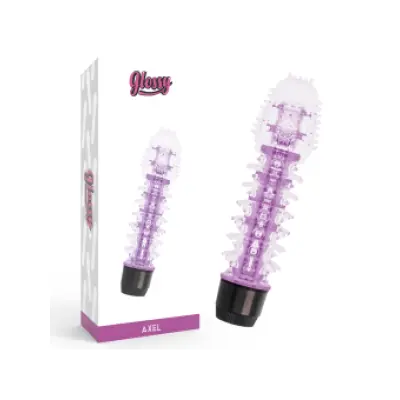 Glossy Axel Vibrator Lilac