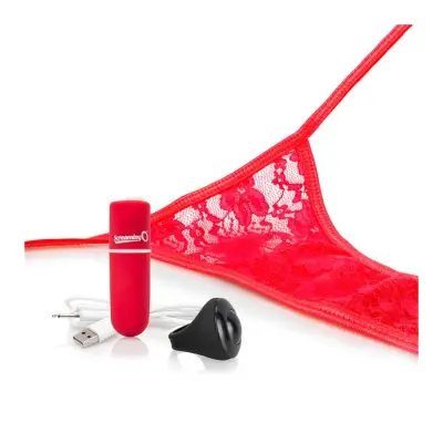 My Secret Vibrating Panty - red