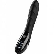 Mystim: Sizzling Simon, Estim Vibrator, svart