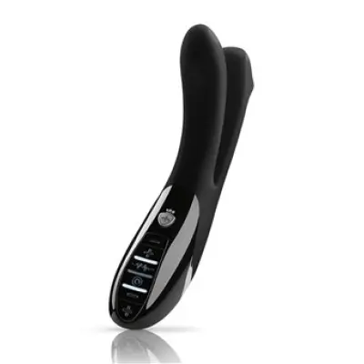 Mystim Tingling Apart Estim Vibrator Black