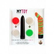 MYTOY VIBRATOR ORANGE/GREEN