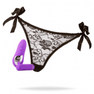 Nü Sensuelle Pleasure Panty Bullet Purple