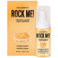 Nuei: Rock Me! Liquid Vibrator, Cookies & Cream, 20 ml