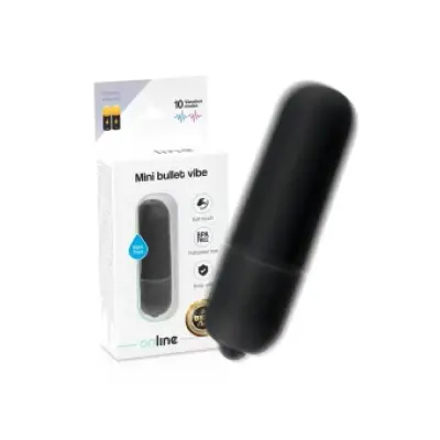 Online Mini Bullet Vibe Black