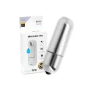 Online Mini Bullet Vibe Silver