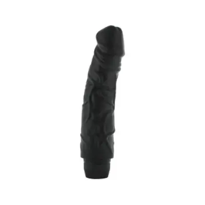 SEVEN CREATIONS - PERFECT PLEASURES BLACK VIBRATOR 22 CM