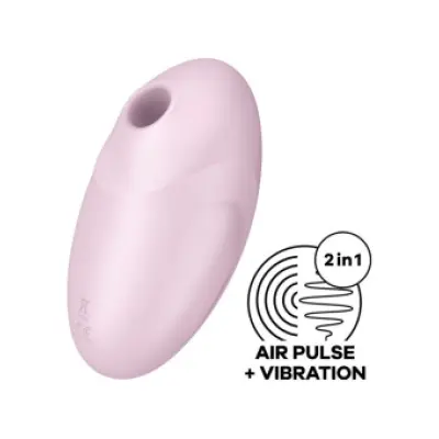 Satisfyer Vulva Lover 3 Air Pulse Stimulator & Vibrator Pink