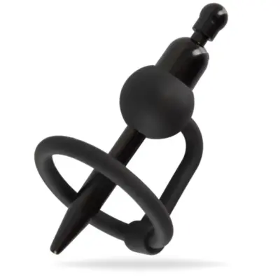 PenisPlug with Glans Ring & Vibration