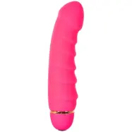 Pink Amazing Ribbed Vibrator