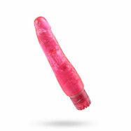 Pink Pleasure Slim Penis Shaped Vibrator