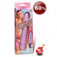 POWER SMOOTIES VIBRATOR 6" PURPLE 15cm