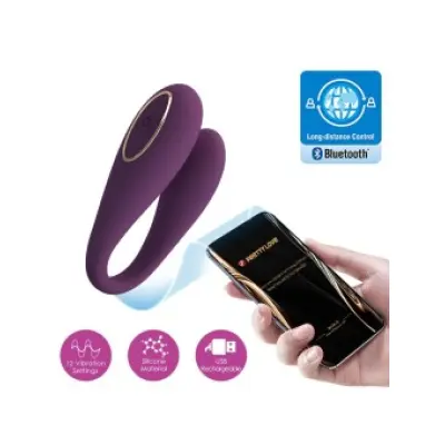 Pretty Love August Remote Global Double Pleasure Vibrator