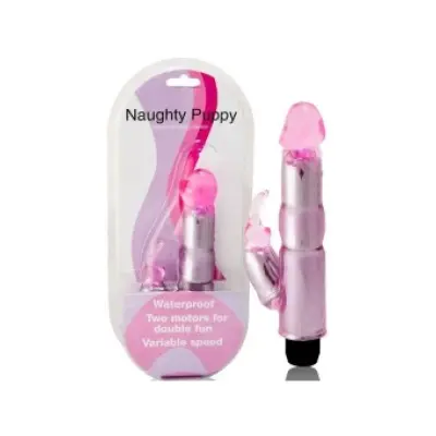 BAILE - VIBRATOR WITH ADJUSTABLE PINK STIMULATOR