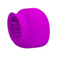 Pretty Love Estelle Tongue Clitoris Stimulator 12 Vibrations Purple