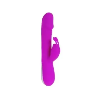 Pretty Love Flirtation Robert Vibrator With Clitoris Stimulator
