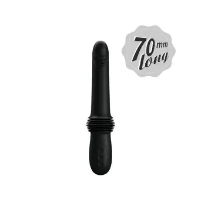 Pretty Love Pazuzu Vibrator 3 Thrust Modes Black