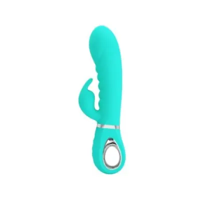 Pretty Love Prescott Multifunction G-Spot Vibrator Aqua Green