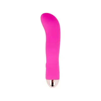 Dolce Vita Rechargeable Vibrator Two Pink 7 Speeds