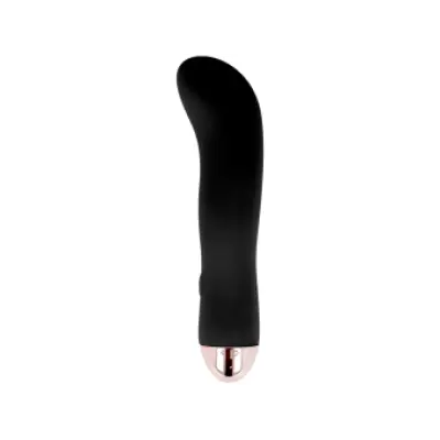 Dolce Vita Rechargeable Vibrator Two Black 7 Speed