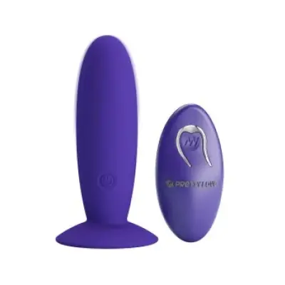 Pretty Love Youth Plug Anal Vibrator Remote Control Violet