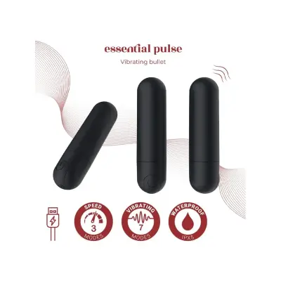 Pulse Rechargeable Vibrating Bullet
