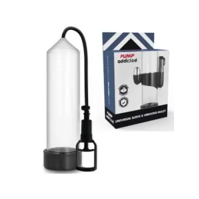 Pump Addicted Rx7 Transparent Vibrator