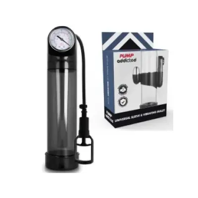 Pump Addicted Rx9 Black Vibrator