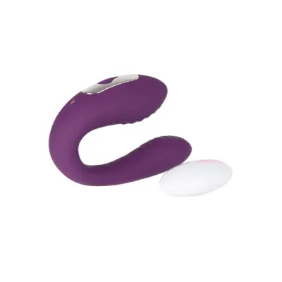 Rechargeable Couples Vibrator With Remote