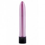 RETRO SLIMLINE VIBRATOR 20CM PINK