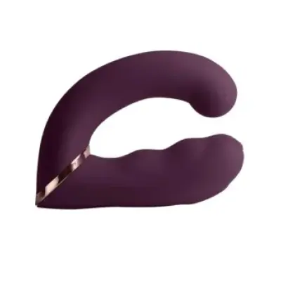 Rocks-Off Gemini Dual Vibrator G-Spot Clitoris Stimulator Purple