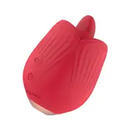 Rose Vibrator Licking& Vibrating