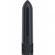 Royal Gems: Glitz, 10 Speed Rechargeable Bullet, svart