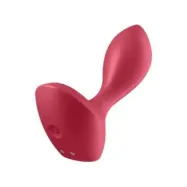 Satisfyer Backdoor Lover Vibrating Plug Red