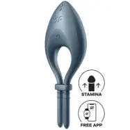 Satisfyer Bullseye Ring Vibrator Dark Blue